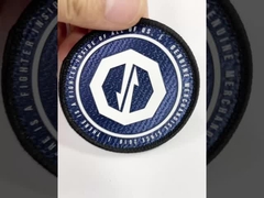 Nhãn chuyển nhượng silicone tatami tùy chỉnh để sử dụng trong quần áo