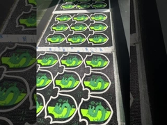 Iron On Garment Label Silicon Logo với Tatami Fabric Custom Logo Label Sticker in nhãn cho G