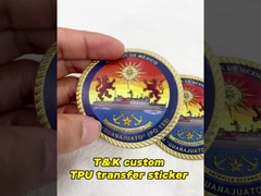 sản xuất tùy chỉnh đệm tpu 3d có thể rửa nhãn tpu chuyển nhiệt Nhiều phong cách tpu logo chuyển nhiệt