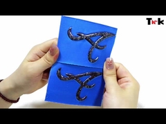 Máy in nhãn 3D thiết kế tùy chỉnh Tpu mềm 3D đúc Tpu chuyển nhiệt đúc đúc Flocked Logo tùy chỉnh C