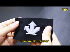 Chất lượng 3D silicone chuyển nhiệt nhãn in màn hình nhãn quần áo từ Trung Quốc