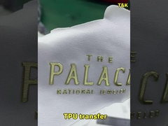 Hiệu ứng vàng kim loại 3D với kết cấu, hiệu ứng vòm nổi lên