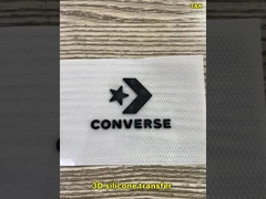 Nhà máy in 3D chất lượng cao Logo Silikon in chuyển nhiệt in nhãn chuyển nhiệt sắt nóng