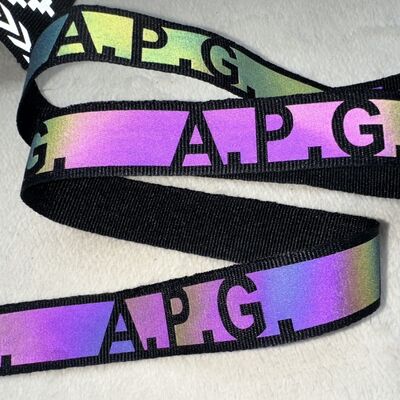 Custom Width Printed Elastic Band - Polyester Blend, Fade-Resistant (Home Textiles/Hairbands)