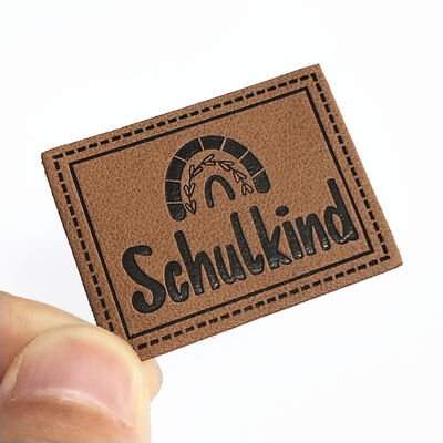 Garment Accessories Denim Bag Patches Designer Hand Made Washable Real Genuine Leather Labels