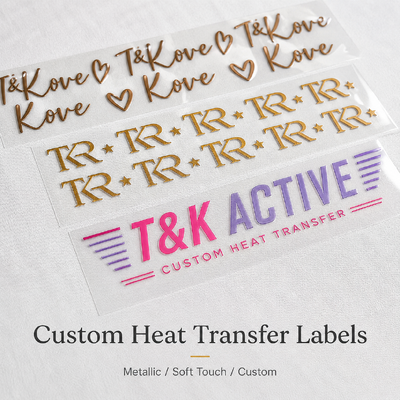 Versatile Silicone Heat Transfer Labels Compatible with Multiple Fabric Types Delivering Consistent and Performance