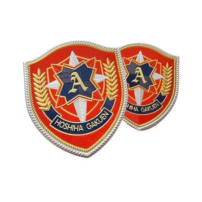 Nhãn mác quần áo biểu tượng Epaulettes, Bản vá TPU 3D tùy chỉnh cho quần áo