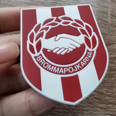 in logo Truyền nhiệt TPU Patch Logo chính cho thương hiệu nổi tiếng