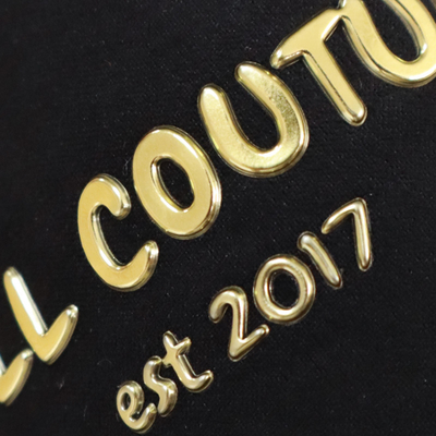Tải cao tần số TPU Silicone Letter Logo Label Custom 3D Printed TPU Patches Nhiệt chuyển TPU Logo Cho Quần áo
