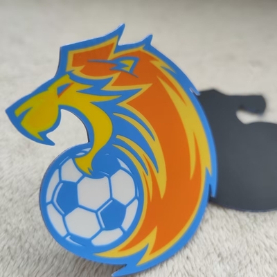 Custom Iron On 3D Football Logo Tatami Với Logo Tatami Hỗ trợ Nhãn hiệu may đúc