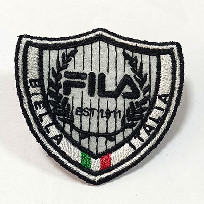 Custom Heat Press 3D Puff LOGO Badges Đá thêu Khai trên sắt trên quần áo Đá thêu tùy chỉnh