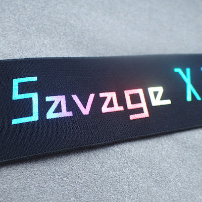Logo đầy màu sắc Dây thun in 5cm Nylon