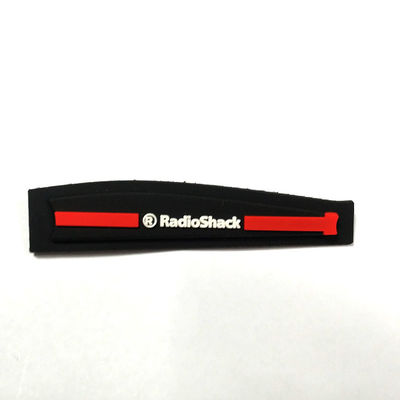 Trang trí 3D Logo Quần áo Cao su Nhãn Huy hiệu Nhựa Silicone cho Áo phông