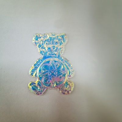 Magic Color TPU Custom Quần áo vá Hình dạng gấu Có thể giặt được Bền vững