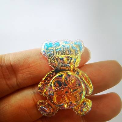 Huy hiệu áo khoác có thể giặt được 3D TPU Patch thời trang tùy chỉnh